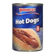 Princes hot dogs-400g